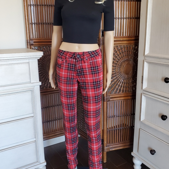 HOT TOPIC DENIM SKINNY PANTS 28×32 - Picture 6 of 14